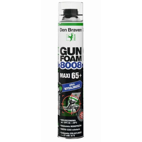 Piana poliuretanowa  GUN FOAM 8008